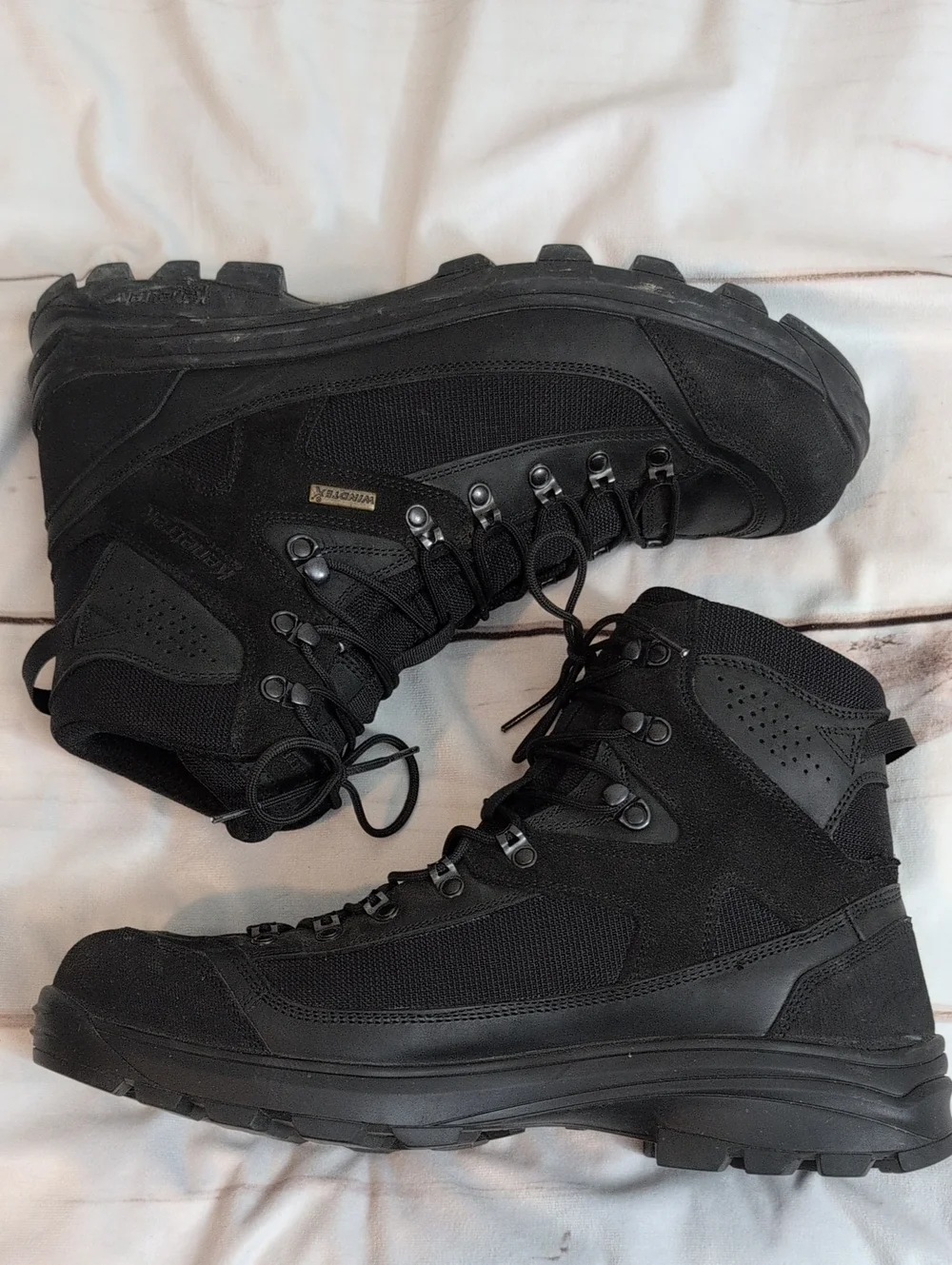 Mens KENETREK CORRIE II Hiker Boot Black Size 13